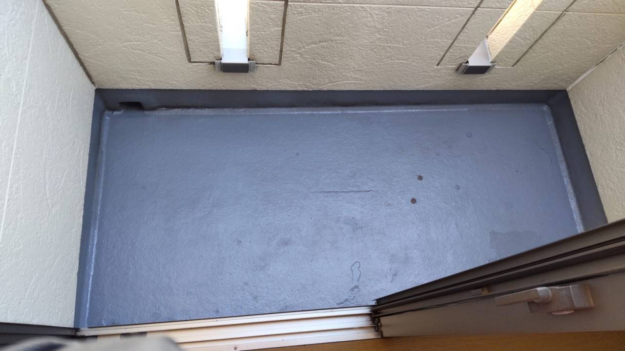 清掃後<br>ベランダ清掃後になります。