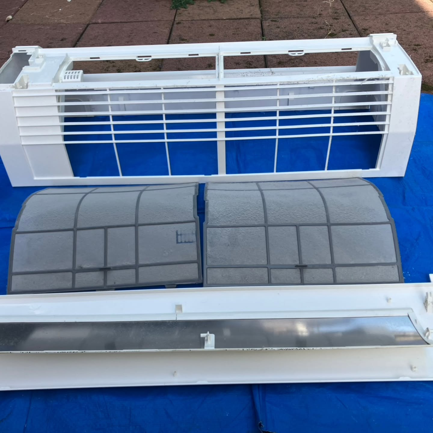 越谷市のお客様より、暑さが本格化する前にエアコンクリーニング...