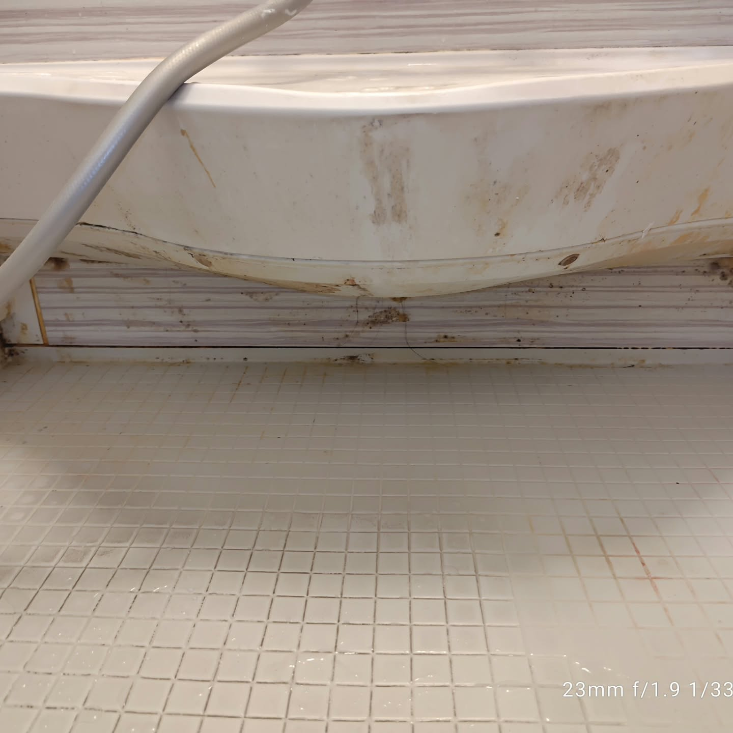 越谷市でお風呂の清掃を承りました。