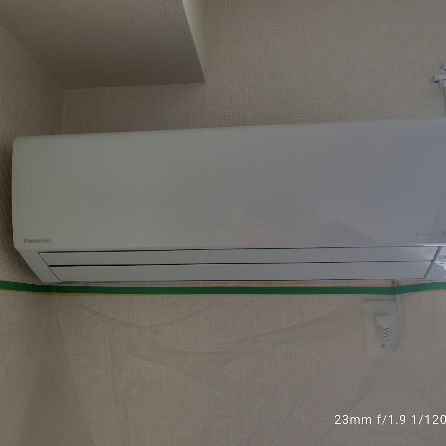 越谷市にてエアコンクリーニングの作業を行いました。