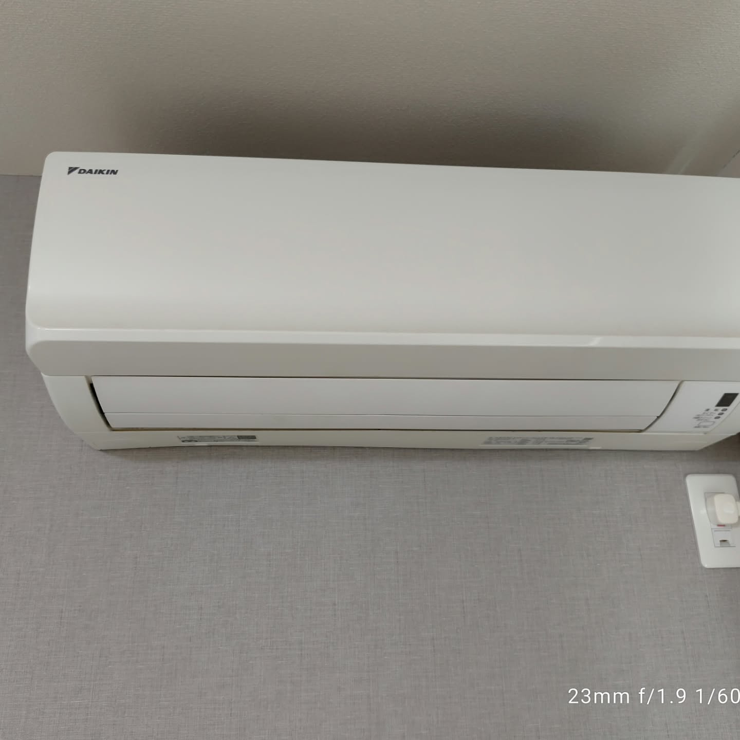 越谷市でエアコンクリーニングのご依頼をいただきました。