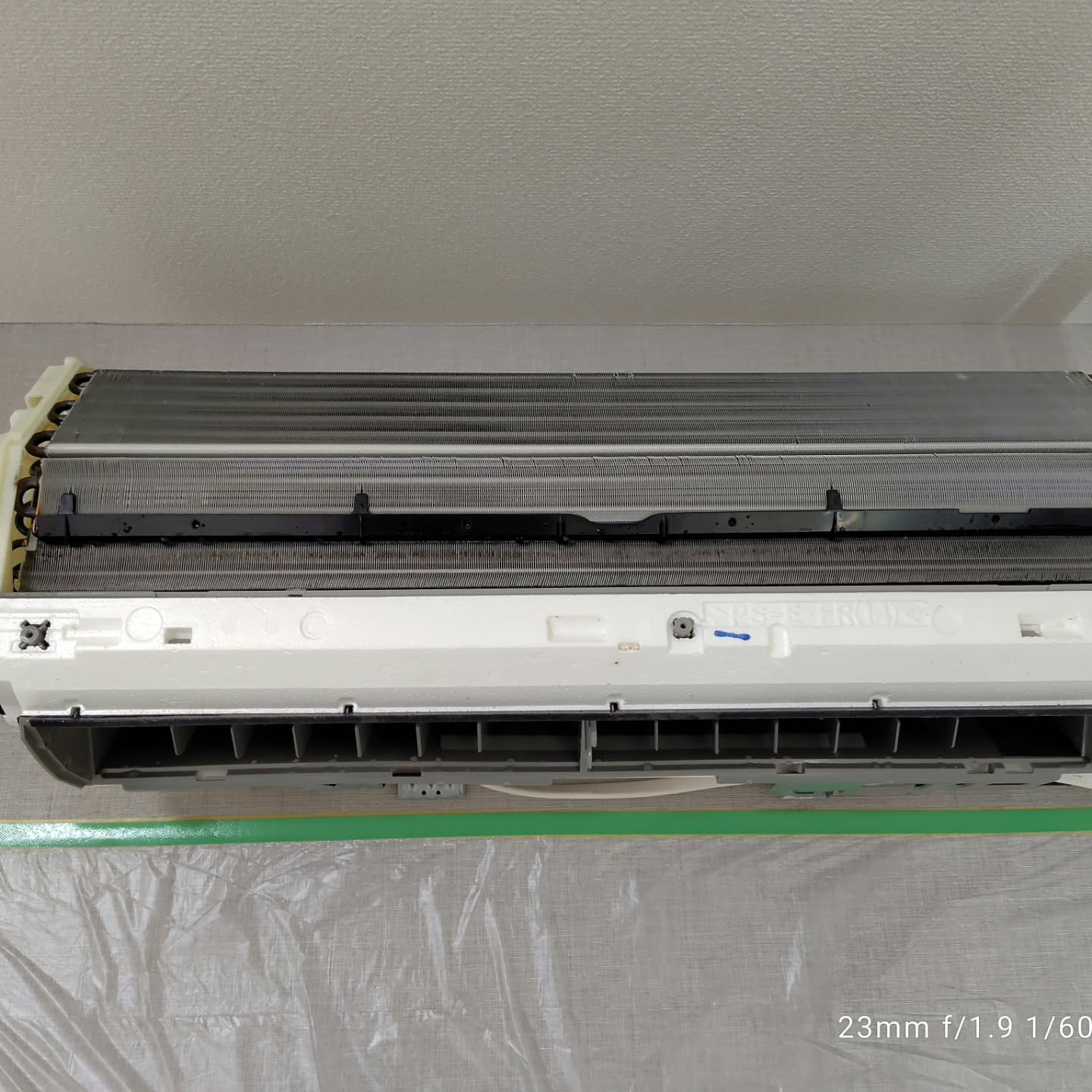 越谷市でエアコンクリーニングのご依頼をいただきました。