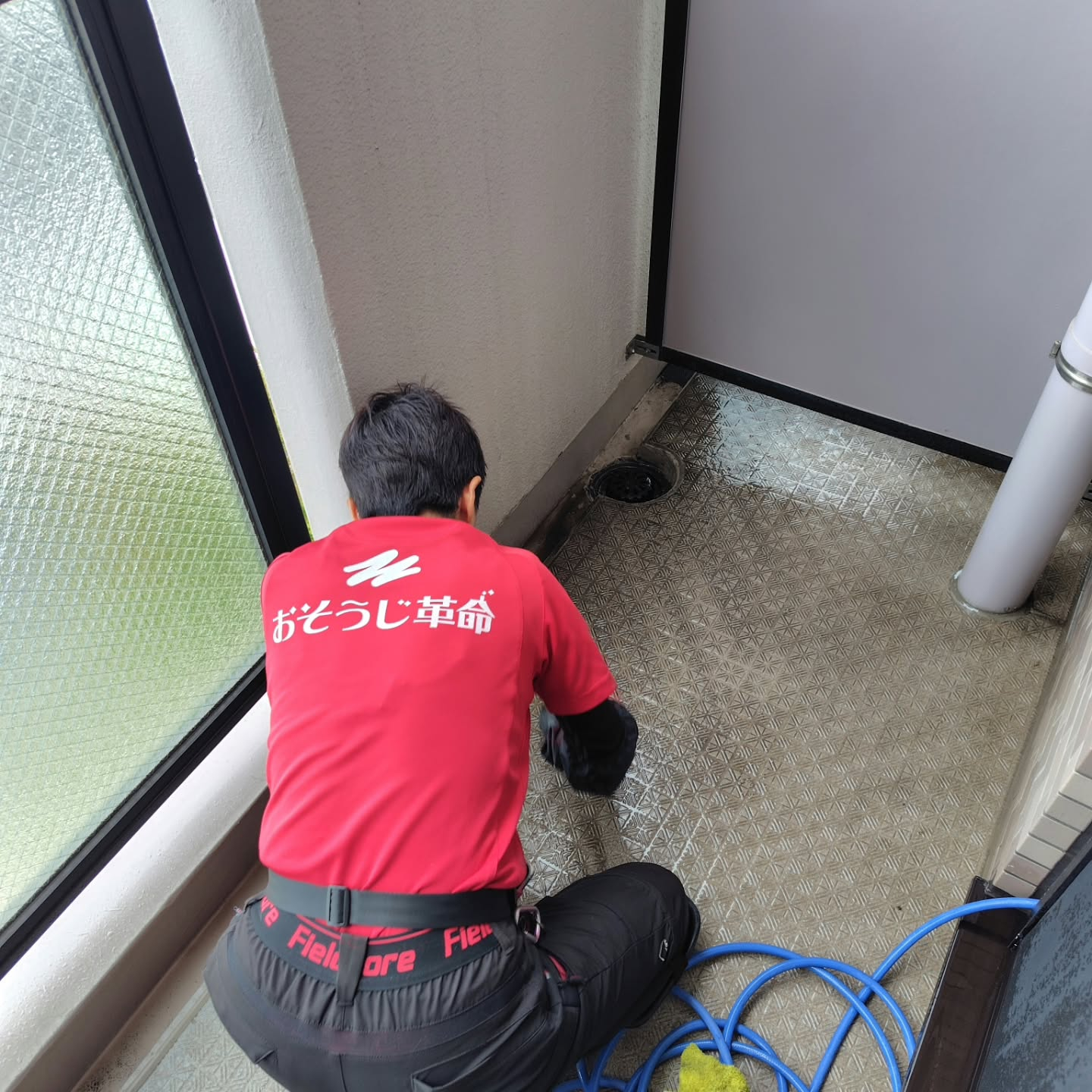 越谷市で退去後の空室清掃を実施いたしました。