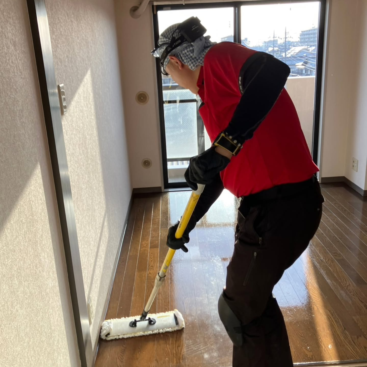 越谷市で退去後の空室清掃を実施いたしました。