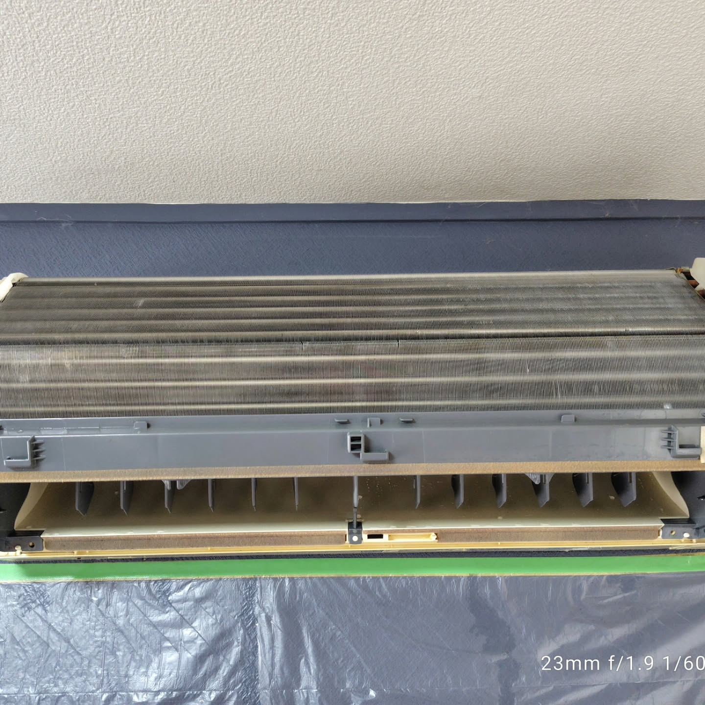 越谷市で今回も朝一番のエアコンクリーニングを行いました。