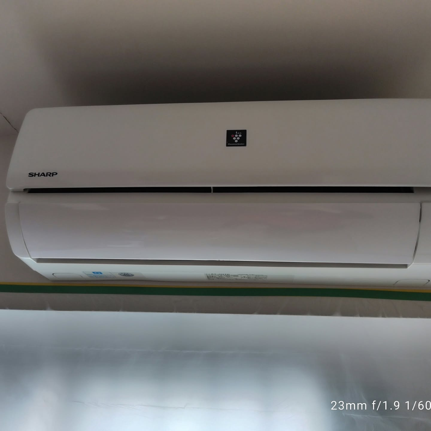 リビングのエアコンクリーニングのご依頼、誠にありがとうござい...