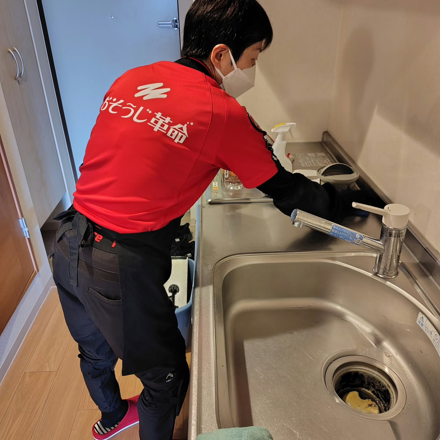 お急ぎの退去後空室クリーニングに対応させていただきました。