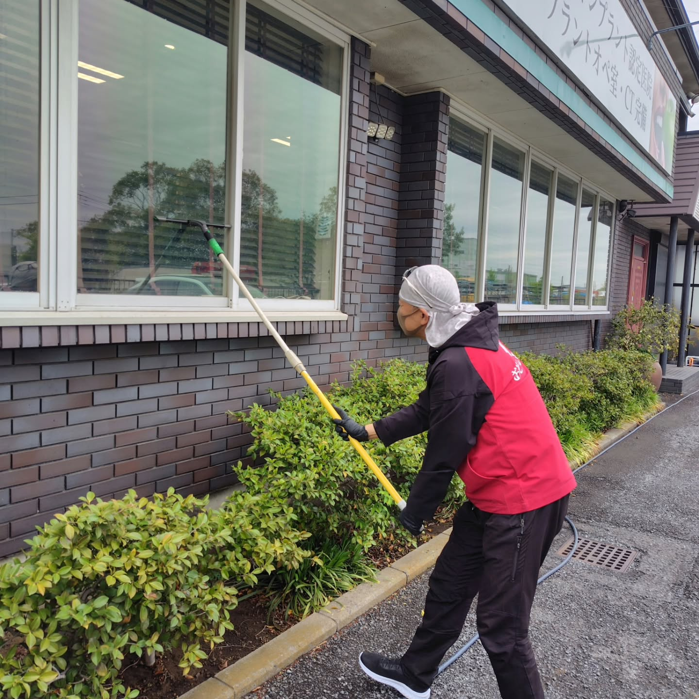 本日は、月に1回実施している歯科医院の定期清掃の日です。