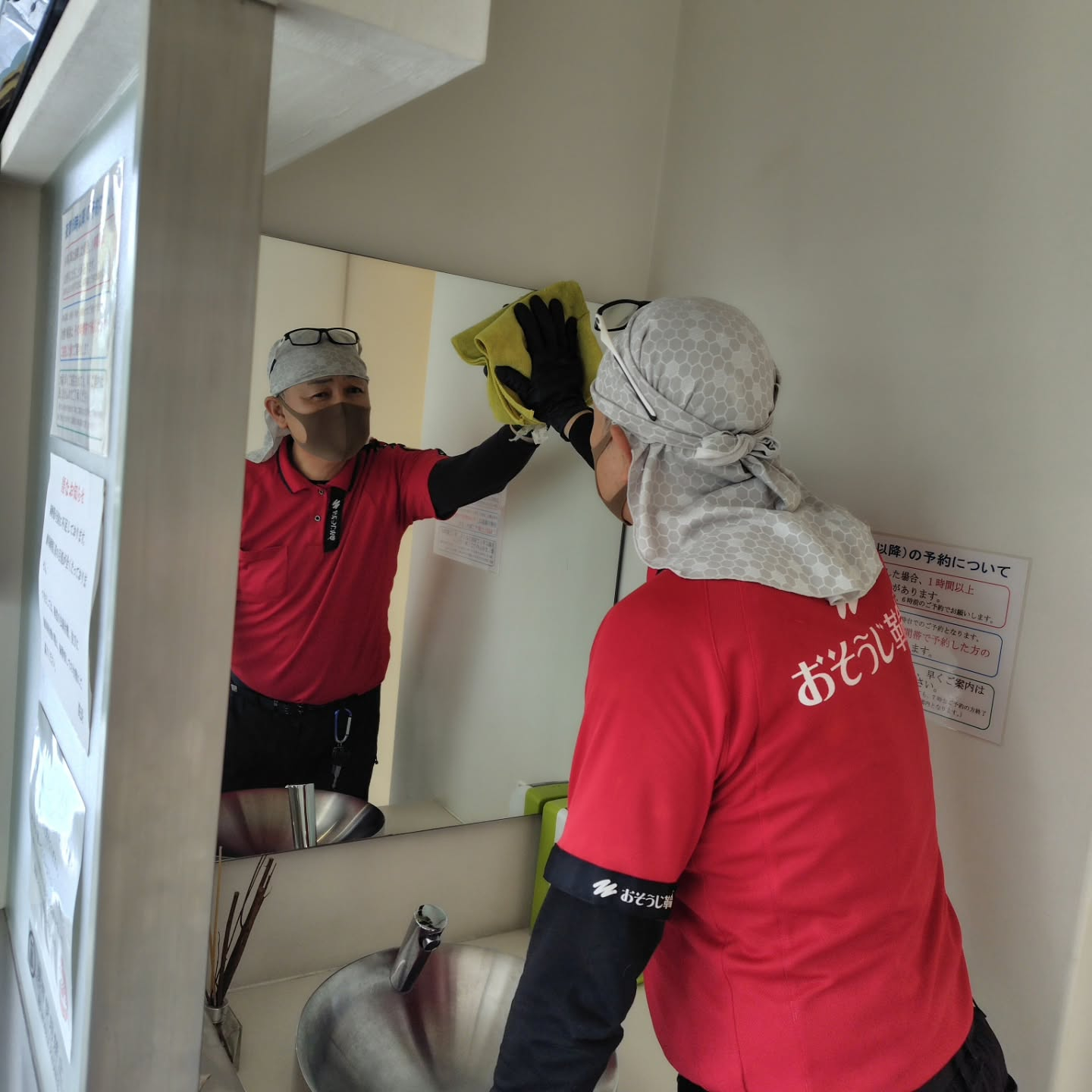 本日は、月に1回実施している歯科医院の定期清掃の日です。