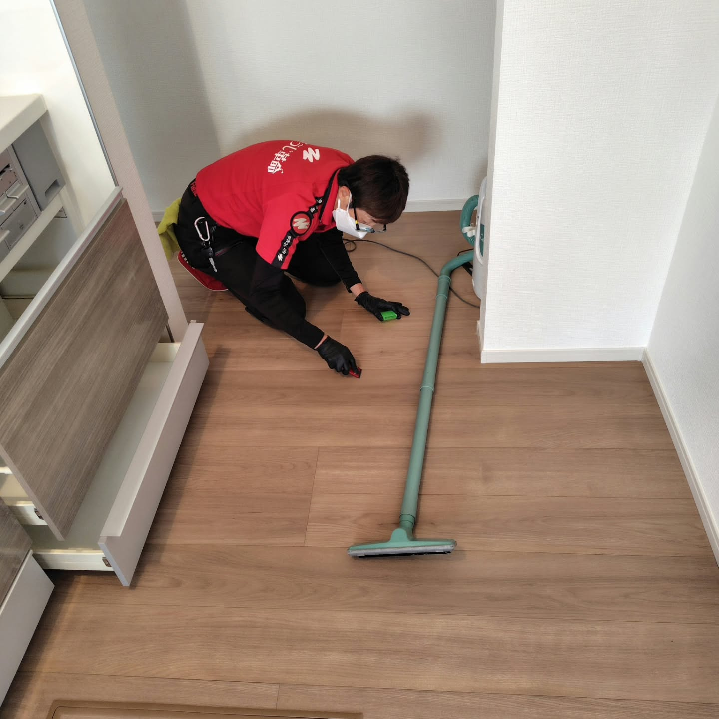 本日は午後から、戸建て住宅の空室簡易清掃のご依頼をいただきま...
