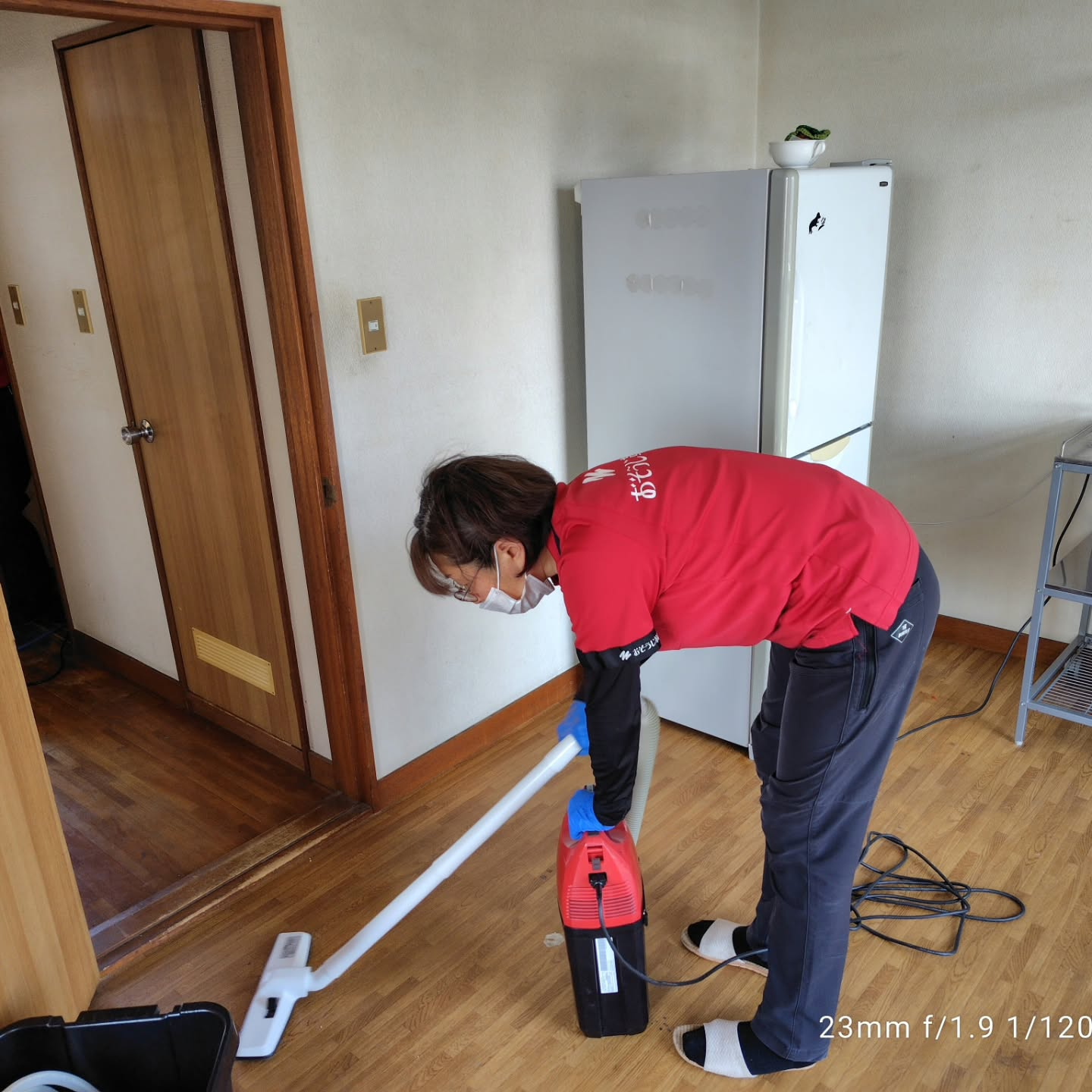 朝からの作業が無事に終わり、ホッとひと息ついています。