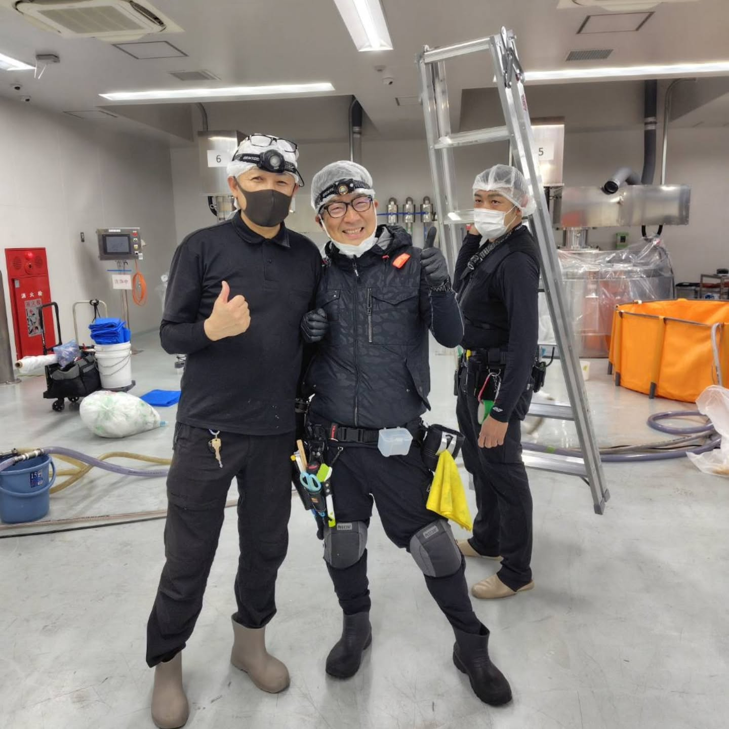 本日も無事に工場作業を進めることができ、午前中に引き続き、業...