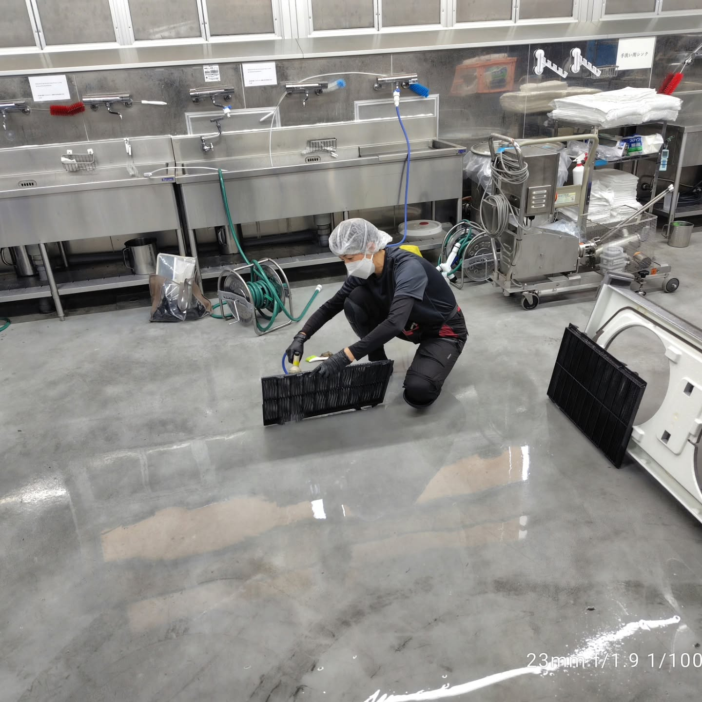 本日も無事に工場作業を進めることができ、午前中に引き続き、業...