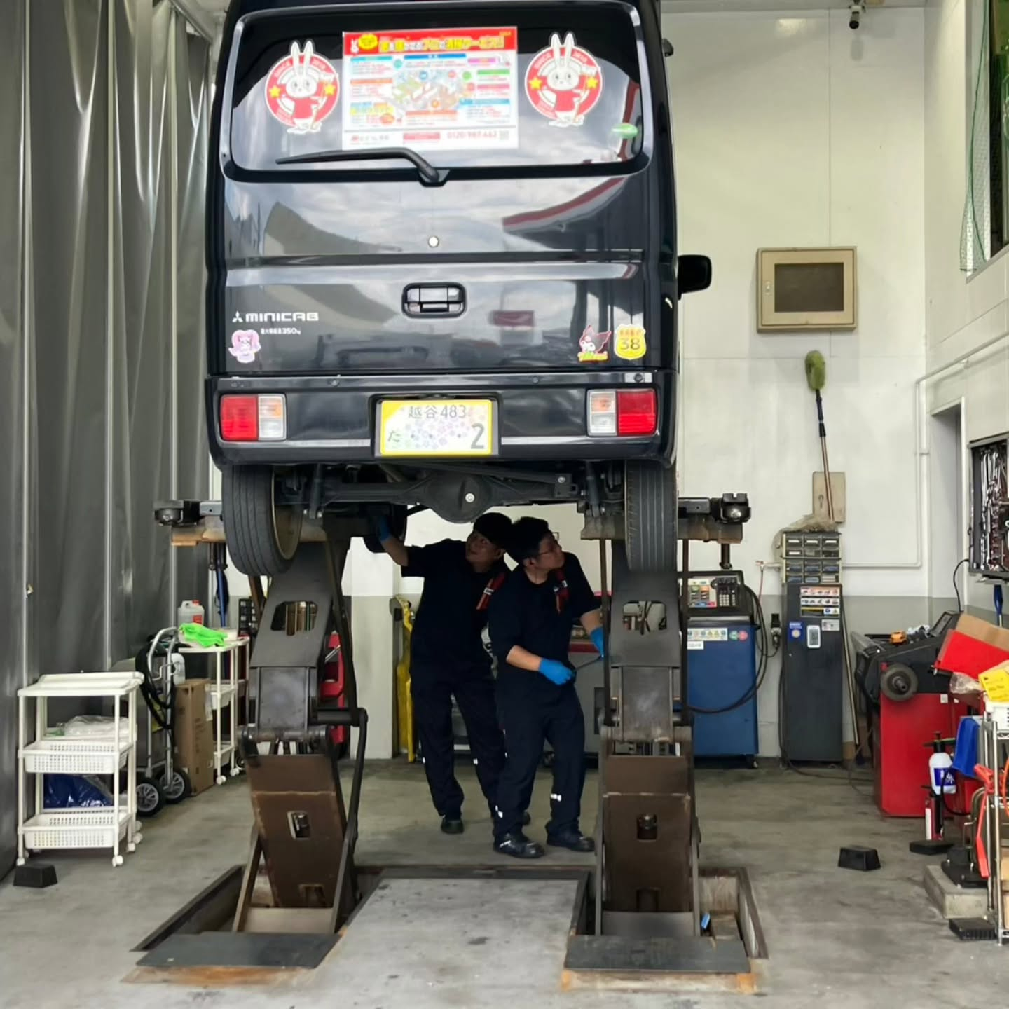 予定より早く仕事が終わったので、今日は営業車のオイル交換に行...