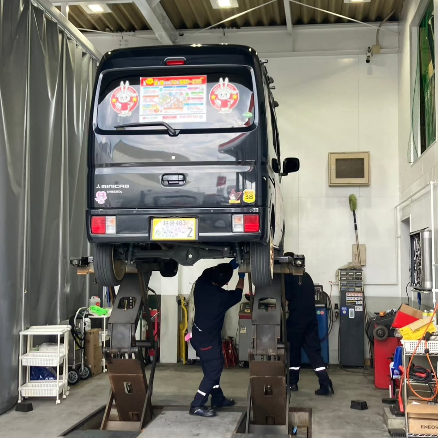 予定より早く仕事が終わったので、今日は営業車のオイル交換に行...