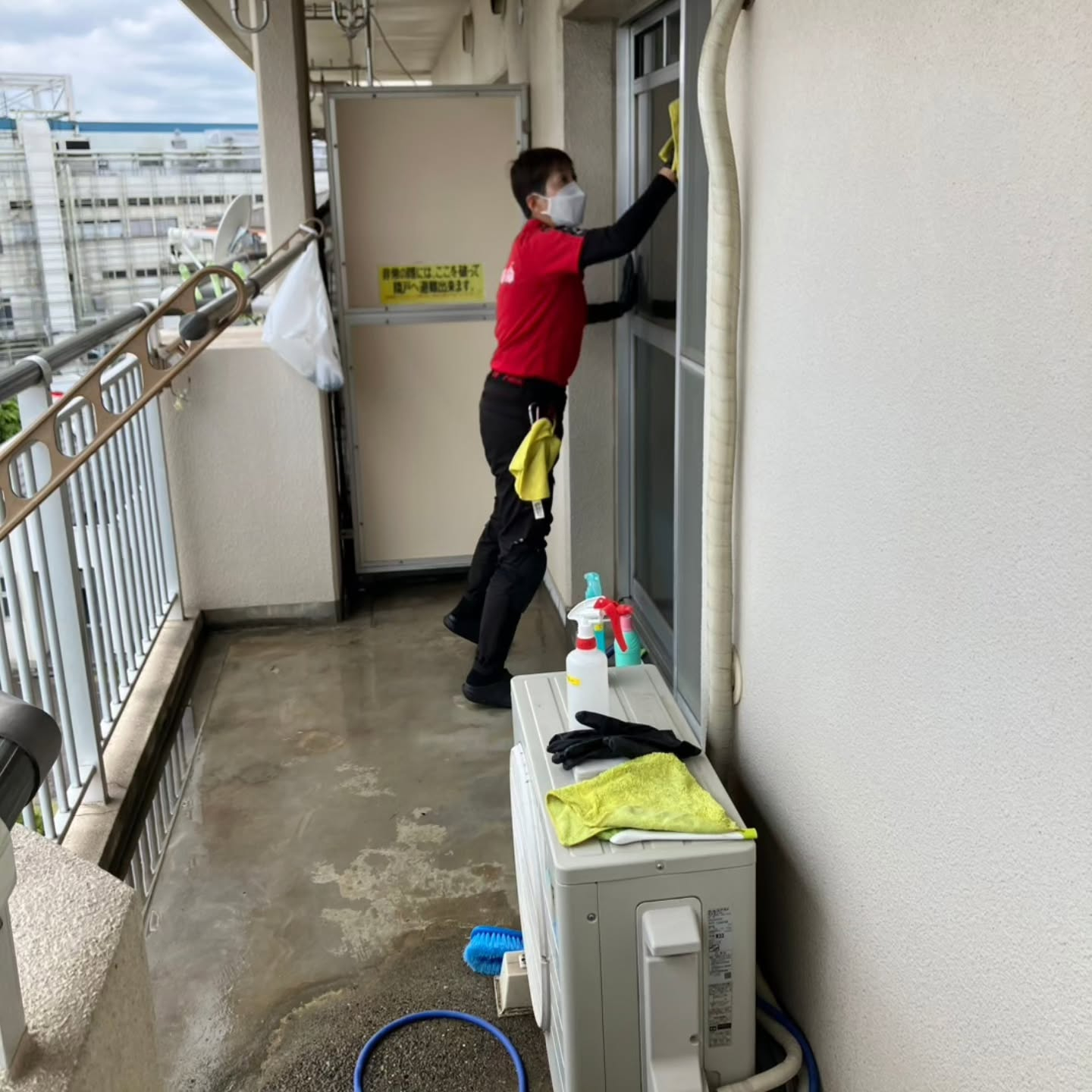 きれいな景観、空気も一新。