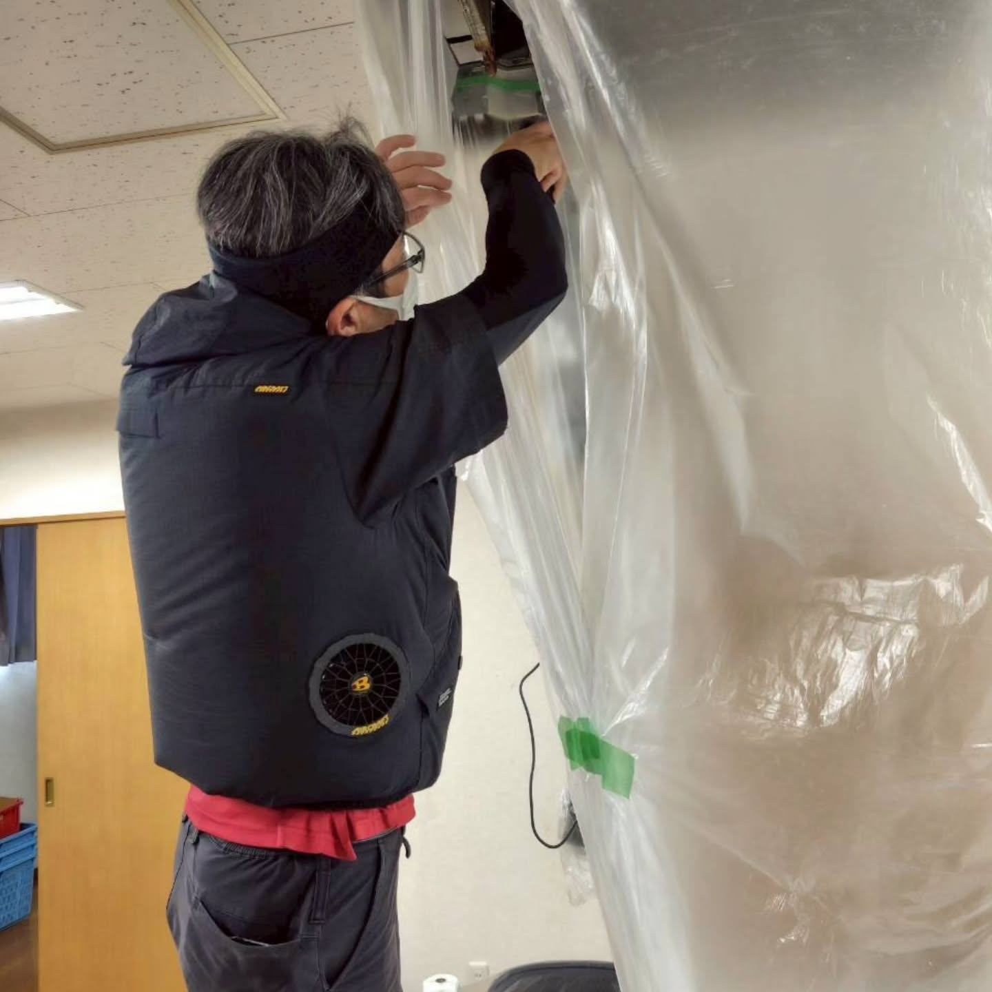 本日は大規模な現場のお掃除を、おそうじ革命の素晴らしい仲間た...