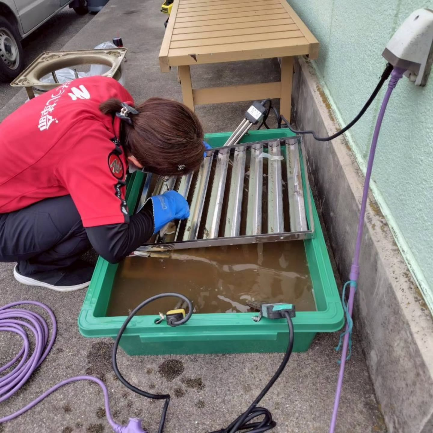 本日は大規模な現場のお掃除を、おそうじ革命の素晴らしい仲間た...