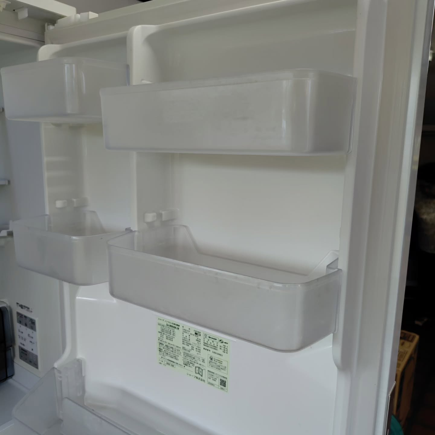 冷蔵庫が見違えるほど綺麗に。